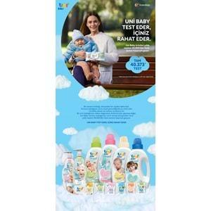 Uni Baby Islak Havlu Mendil 90 Yaprak Aile (4 Lü Set) 360 Yaprak Plastik Kapaklı