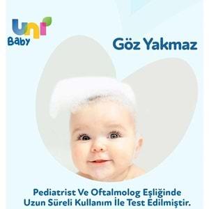 Uni Baby Bebek Kolay Tarama Saç ve Vücut Şampuanı 700ML (Pompalı) (2 Li Set)