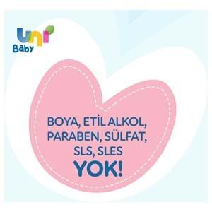 Uni Baby Bebek Kolay Tarama Saç ve Vücut Şampuanı 700ML (Pompalı) (2 Li Set)