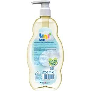 Uni Baby Bebek Şampuanı 700ML Keyifli Banyolar (Pompalı) (2 Li Set)