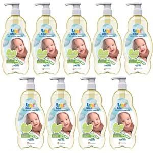 Uni Baby Bebek Şampuanı 700ML Keyifli Banyolar (Pompalı) (9 Lu Set)