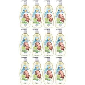 Uni Baby Bebek Şampuanı 700ML Keyifli Banyolar (Pompalı) (12 Li Set)