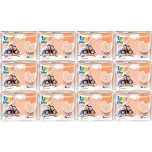Uni Baby Islak Havlu Mendil Aile 52 Yaprak (36 Lı Set) 1872 Yaprak (12PK*3)