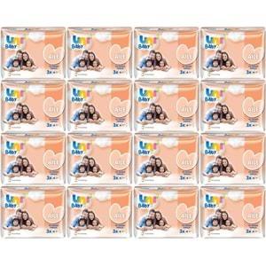 Uni Baby Islak Havlu Mendil Aile 52 Yaprak (48 Li Set) 2496 Yaprak (16PK*3)