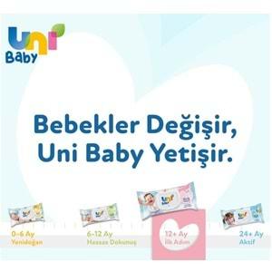 Uni Baby Islak Havlu Mendil İlk Adım 52 Yaprak (6 Lı Set) 312 Yaprak (2PK*3)