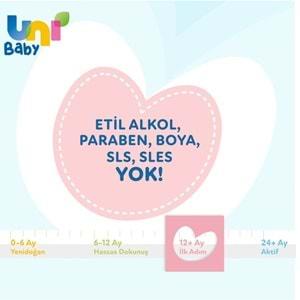 Uni Baby Islak Havlu Mendil İlk Adım 52 Yaprak (12 Li Set) 624 Yaprak (4PK*3)