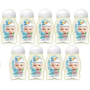 Uni Baby Bebek Saç ve Vücut Şampuanı 200ML Klasik (9 Lu Set)