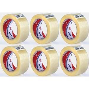 Ve-Ge Koli Bandı / Bant FİL 1 . Kalite 100 Metre (45mm*100 Metre) (6 Lı Set)