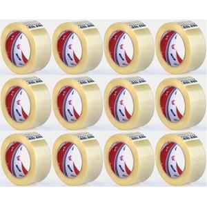 Ve-Ge Koli Bandı / Bant FİL 1 . Kalite 100 Metre (45mm*100 Metre) (12 Li Set)