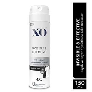 XO Deodorant 150ML Women-Kadın Invisible & Effective (2 Li Set)