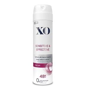 XO Deodorant 150ML Women-Kadın Sensitive & Effective (2 Li Set)