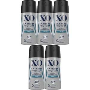 XO Deodorant 150ML Men-Erkek Extreme & Protect (5 Li Set)