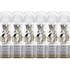 XO Deodorant 150ML Women-Kadın Daisy Spark (6 Lı Set)