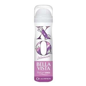 XO Deodorant 150ML Women-Kadın Bella Vista (5 Li Set)