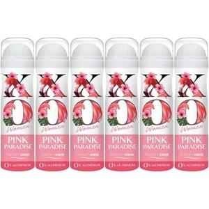 XO Deodorant 150ML Women-Kadın Pink Paradise (6 Lı Set)