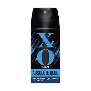 XO Deodorant 150ML Men-Erkek Absolute Blue (5 Li Set)