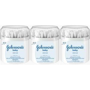 Johnsons Baby Kulak Temizleme Çubuğu 100 Adet (3 Lü Set)