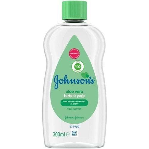 Johnsons Baby Bebek Yağı 300ML Aleo Vera