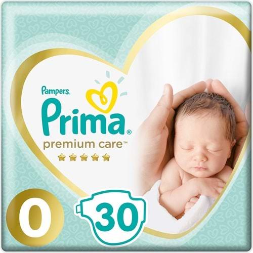 Prima Premium Care Bebek Bezi Beden:0 (1.5-2.5Kg) Prematüre 30 Adet Ekonomik Pk