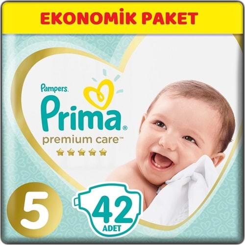 Prima Premium Care Bebek Bezi 5 Beden 11-16 KG Junior 42 Adet Ekonomik Pk