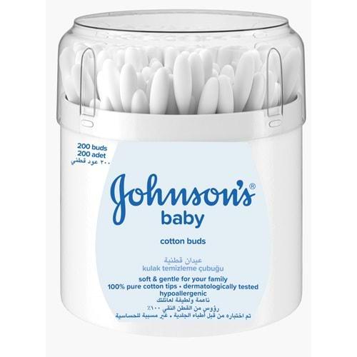 Johnsons Baby Kulak Temizleme Çubuğu 200 Adet
