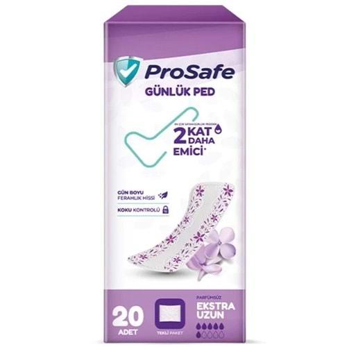 Prosafe Günlük Ped Extra Uzun 20 Adet