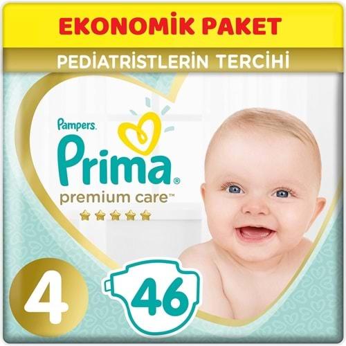 Prima Premium Care Bebek Bezi 4 Beden 9-14 KG Maxi 46 Adet Ekonomik Pk
