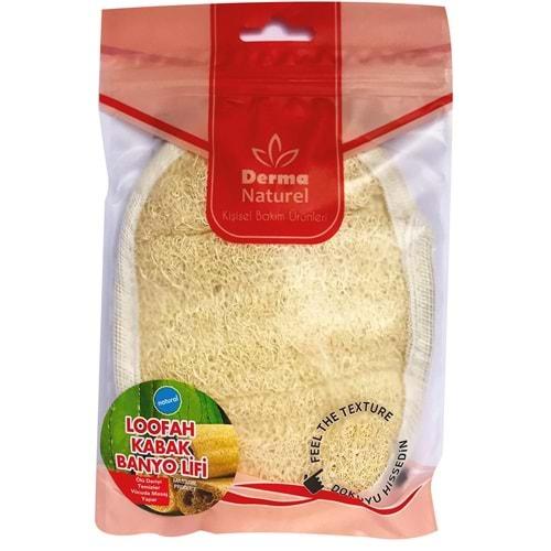 Derma Naturel Loofah Kabak Banyo ve Yüz Lifi (15*24CM) MS-10