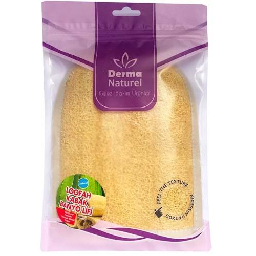 Derma Naturel Loofah Kabak Havlu Banyo Eldiveni (15*24CM) MS-11
