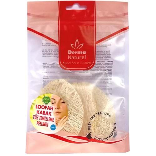 Derma Naturel Loofah Yüz Temizleme (Sivilce ve Siyah Noklar için) Peeling MS-06