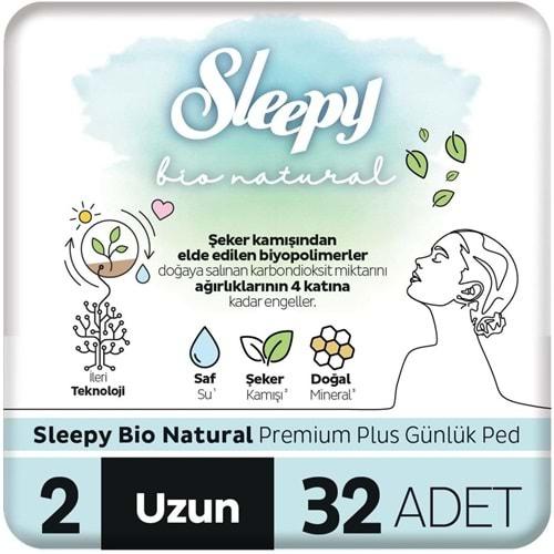 Sleepy Natural Premium Günlük Ped Uzun 32 Adet Standart Pk