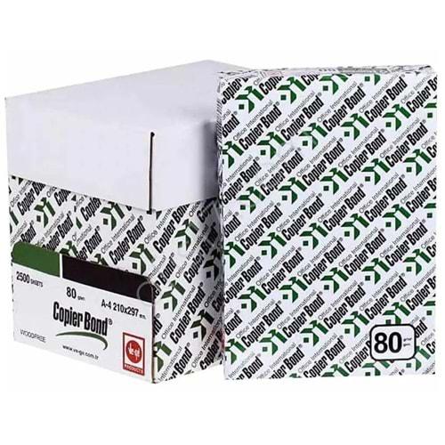 Copier Bond (Ve-Ge) A4 80GR/M2 Fotokopi Kağıdı 2500 Adet (5PK*500) 1 KOLİ
