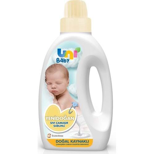 Uni Baby Yeni Doğan Çamaşır Deterjanı/Sabunu 1500ML (Sarı)