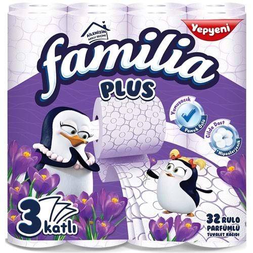 Familia Plus Tuvalet Kağıdı 3 Katlı 32 Li Paket Sihirli Çiçekler