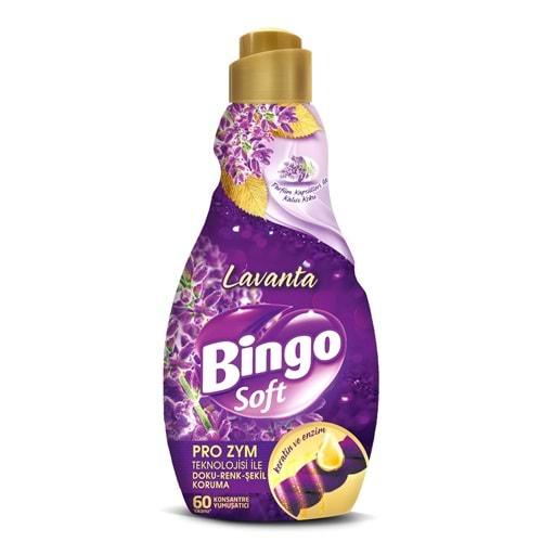 Bingo Soft Çamaşır Yumuşatıcı Konsantre 1440ML Lavanta
