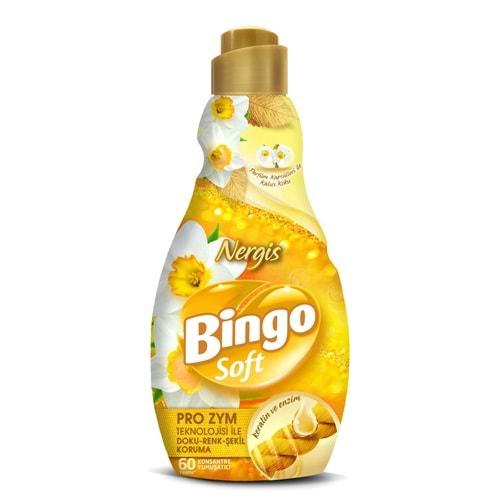 Bingo Soft Çamaşır Yumuşatıcı Konsantre 1440ML Nergis