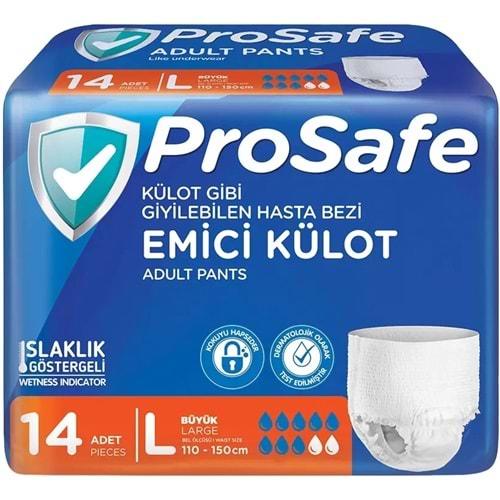 Prosafe Emici Külot Hasta Bezi L - Büyük - Large 14 Adet Tekli Pk