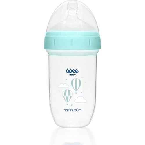 Wee Baby Nanninom Antikolik Geniş Ağızlı Biberon 250 ML (0-6 Ay)
