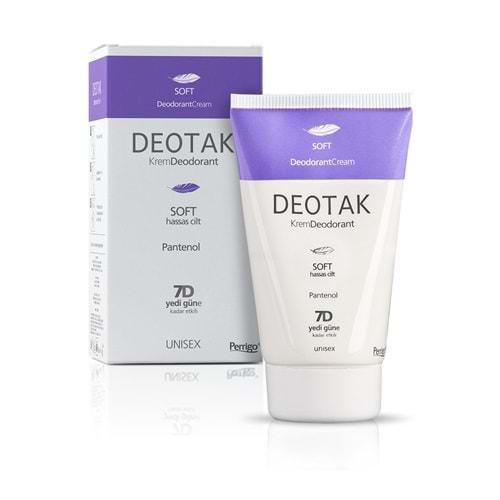 Deotak Krem Deodorant Unisex 35ML Soft (Hassas Cilt)