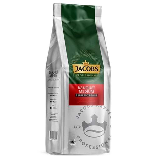 Jacobs Banquet Medium Çekirdek Kahve 1KG (Espresso Beans)