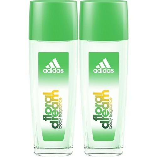 adidas Deodorant 75ML Women-Kadın Floral Dream Natural (2 Li Set)
