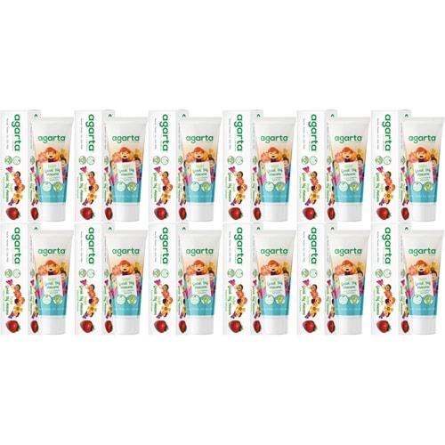 Agarta Doğal Diş Macunu 75ML Çocuk (12 Li Set)