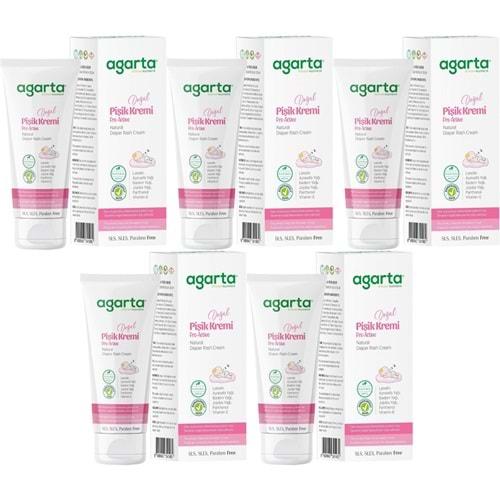 Agarta Doğal Pişik Kremi 100ML (5 Li Set)