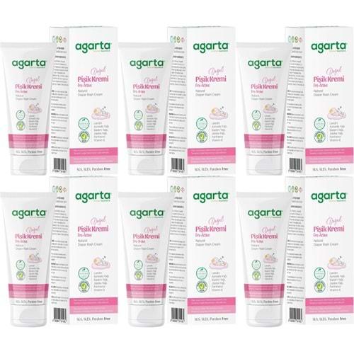 Agarta Doğal Pişik Kremi 100ML (6 Lı Set)