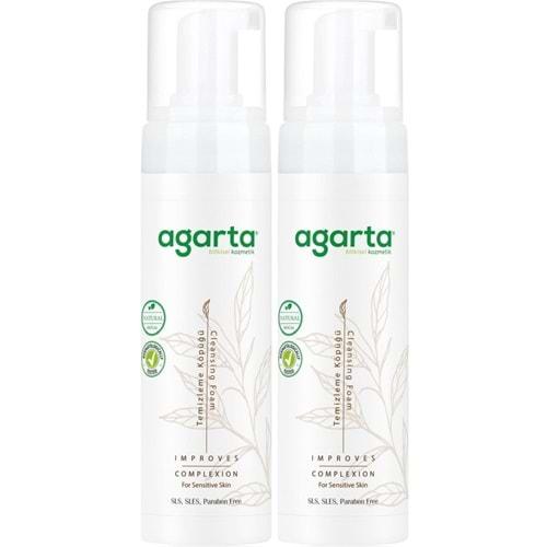Agarta Doğal Yüz Temizleme Köpüğü 225ML (2 Li Set)