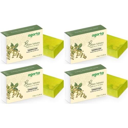 Agarta El Yapımı Doğal Sabun 150GR Bıttım (4 Lü Set)