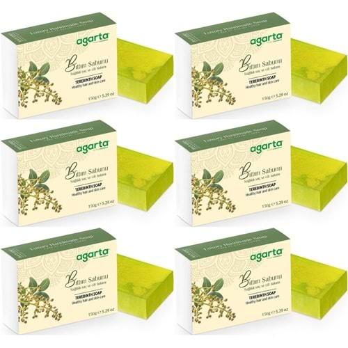 Agarta El Yapımı Doğal Sabun 150GR Bıttım (6 Lı Set)
