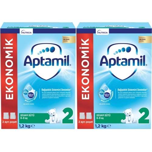 Nutrıcıa Aptamil 1200GR Devam Sütü No:2 (6-9 Ay) (2 Li Set)