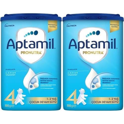 Nutrıcıa Aptamil Pronutra 800GR Devam Sütü No:4 (1-2 Yaş) (2 Li Set)
