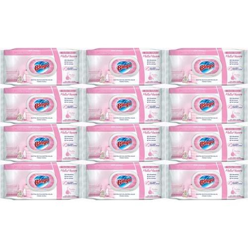 Bingo Clean Yüzey Temizlik Havlusu 96 Yaprak Sevilen Kokular Mutlu Yuvam (12 Li Set) 1152 Yaprak